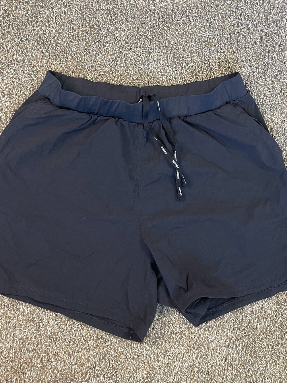 Gymshark Black Athletic Shorts Men’s Size Medium 4.5” Workout Running